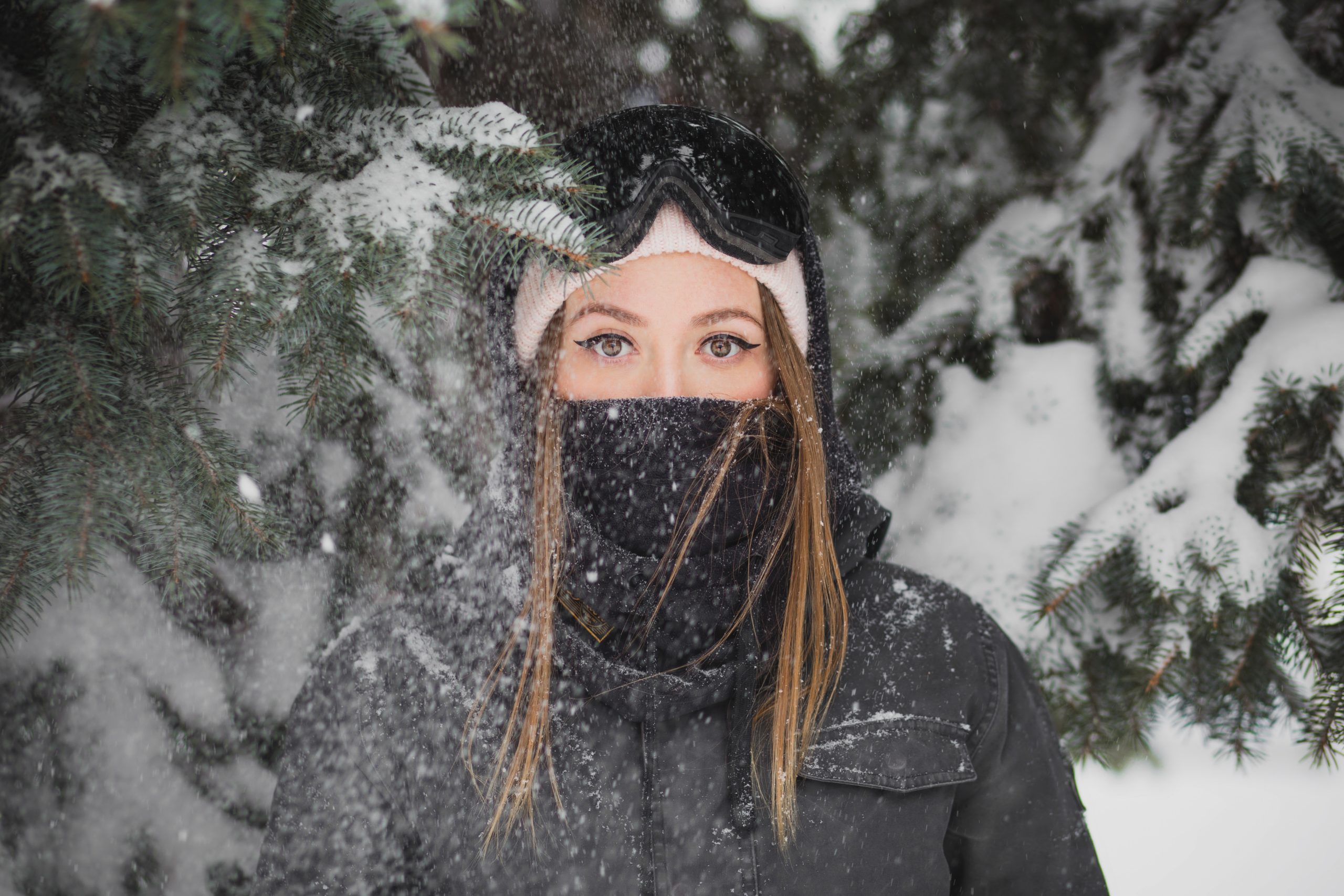 girl in the snow